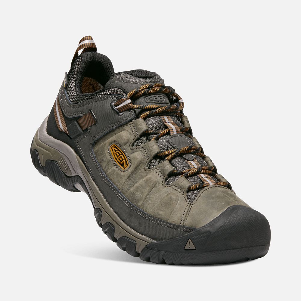 Keen Outdoor Ayakkabı Erkek Zeytin Yeşili/Siyah - Targhee Iii Waterproof - Türkiye AMLQ50473